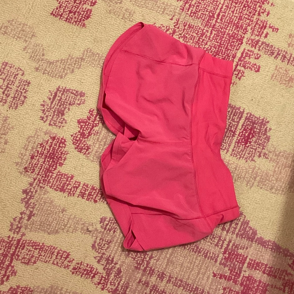 Lululemon Athletica Vibrant Pink Shorts